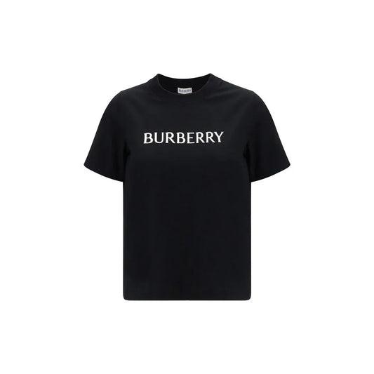 Burberry Black Cotton T-Shirt