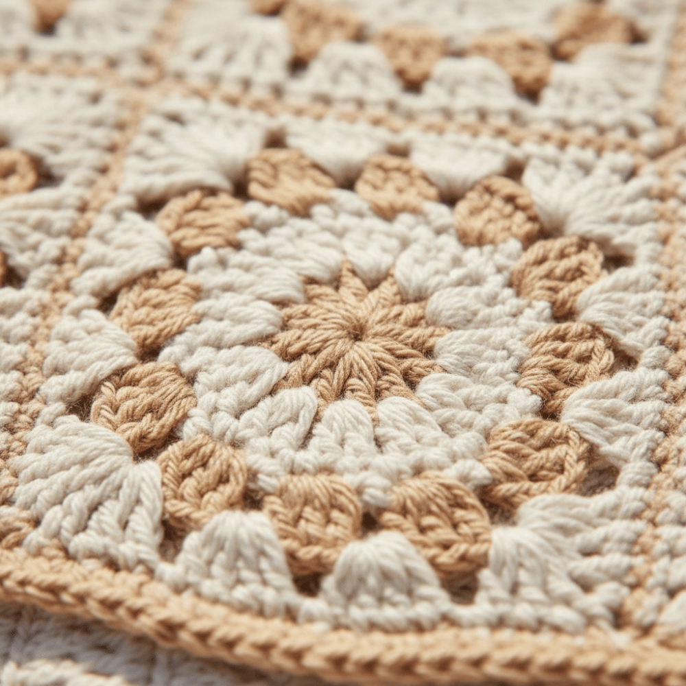 Handmade Crochet Tote Bag – Boho Cotton Yarn Shoulder Bag for Women