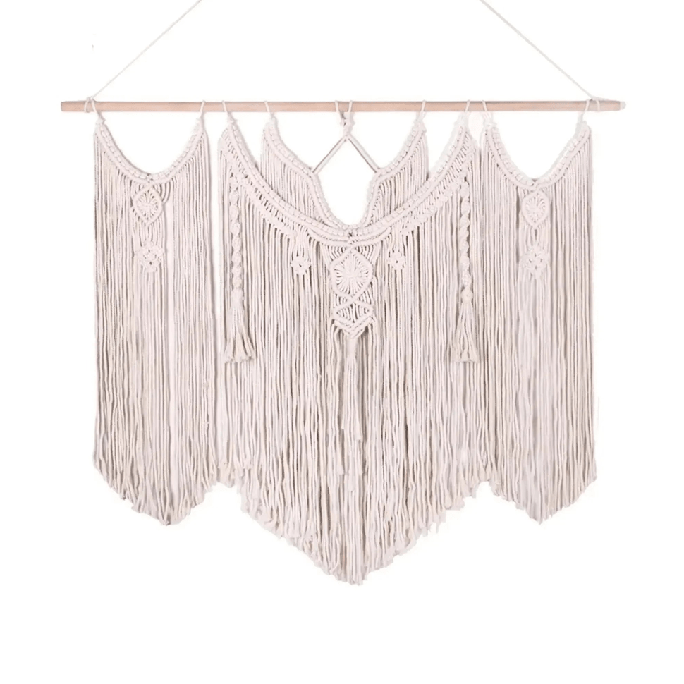 Handmade Macrame wall hanging - Large Boho Tapestry-Cotton Rope Art for Home Décor