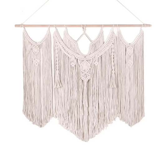 Handmade Macrame wall hanging - Large Boho Tapestry-Cotton Rope Art for Home Décor